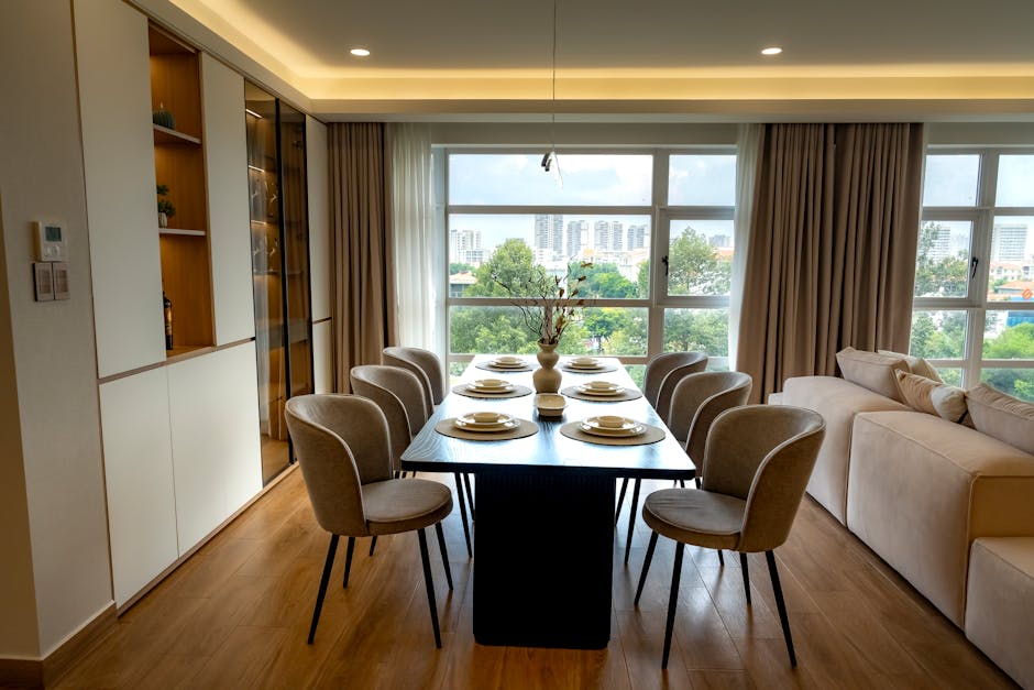 Salón-comedor integrado: ideas para un espacio abierto